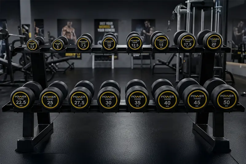 Professional dumbbells