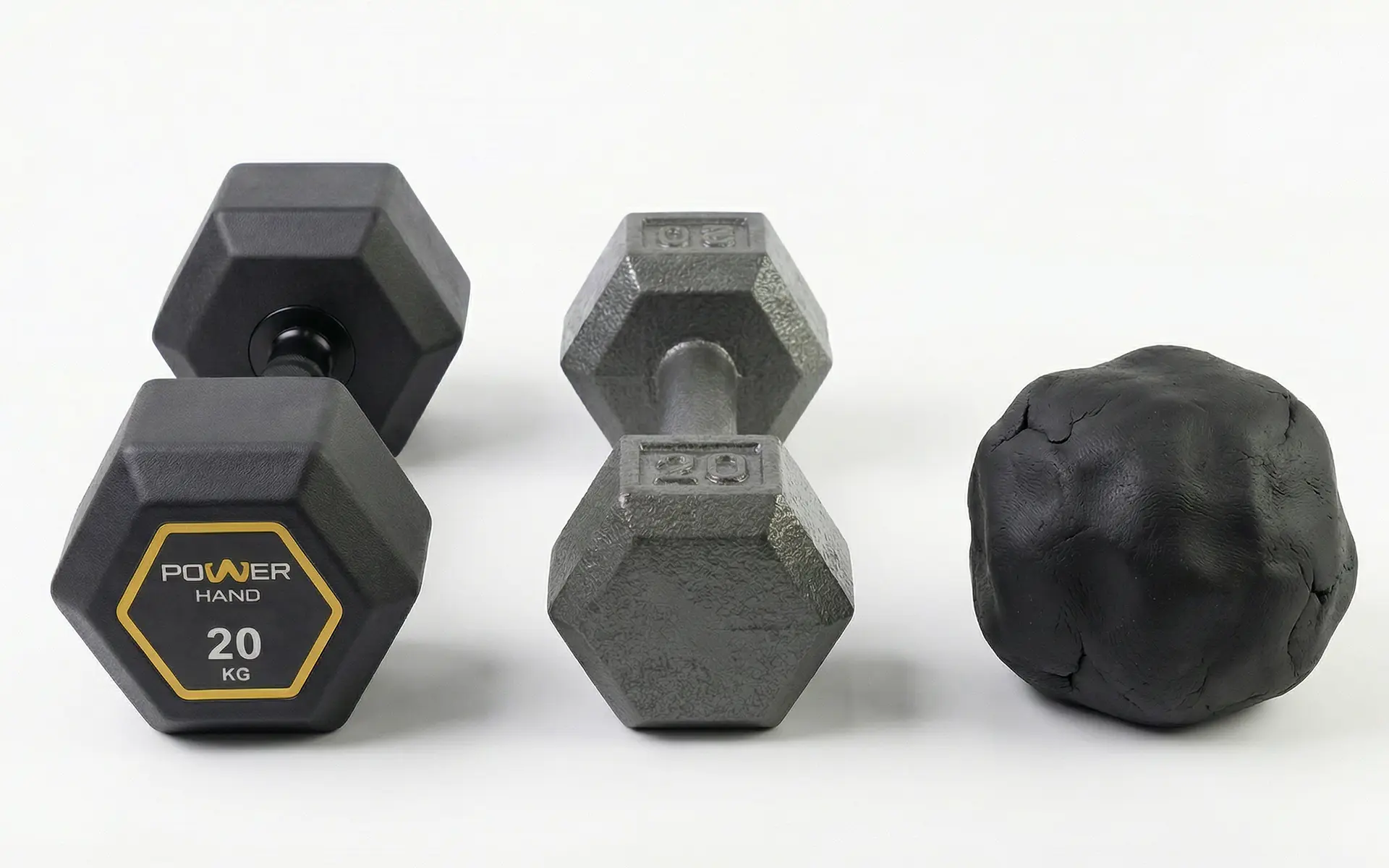 Rubber Coated vs Hex vs Urethane Dumbbells: Complete Comparison