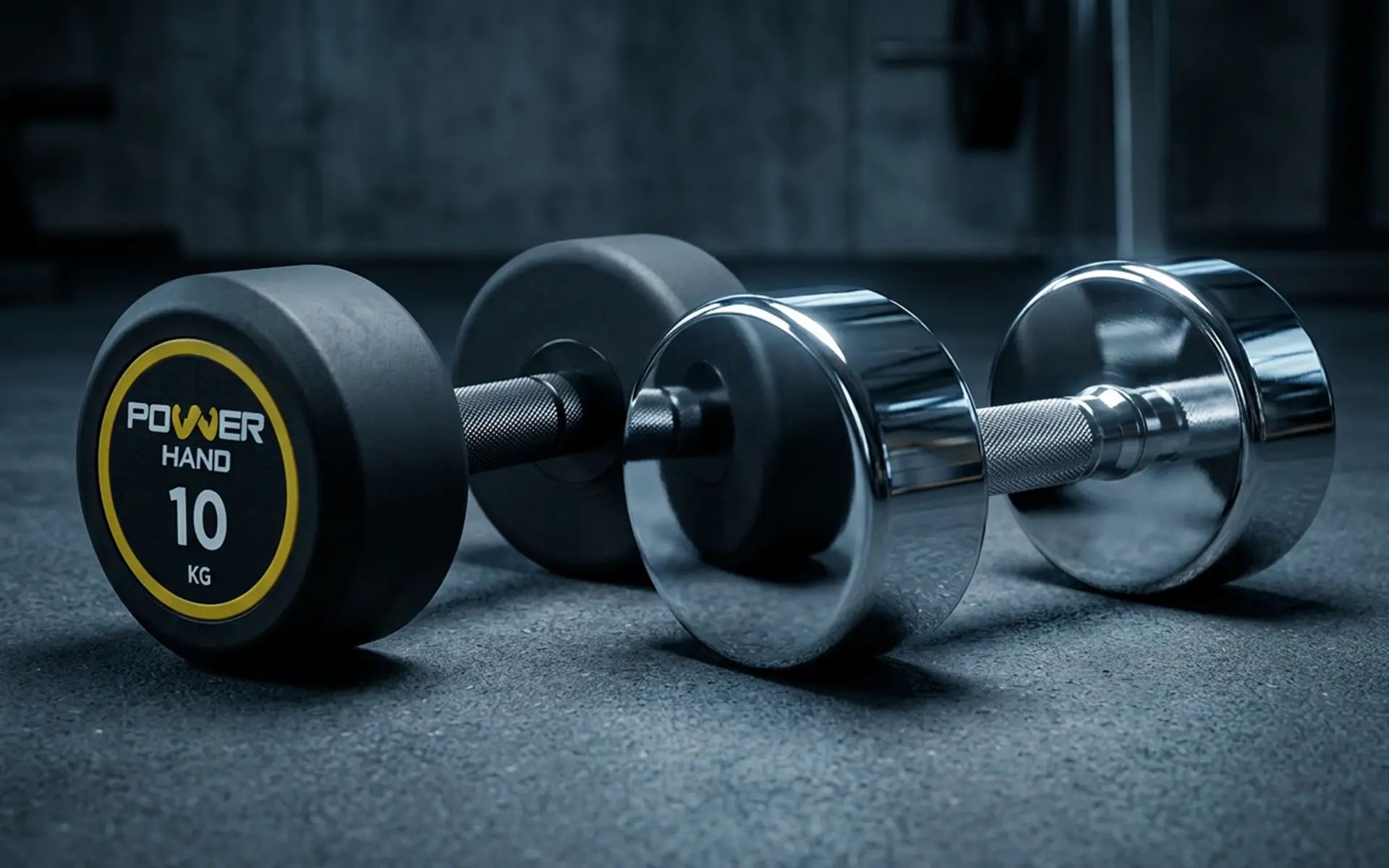 Rubber Coated vs Chrome Dumbbells: Which is Better for